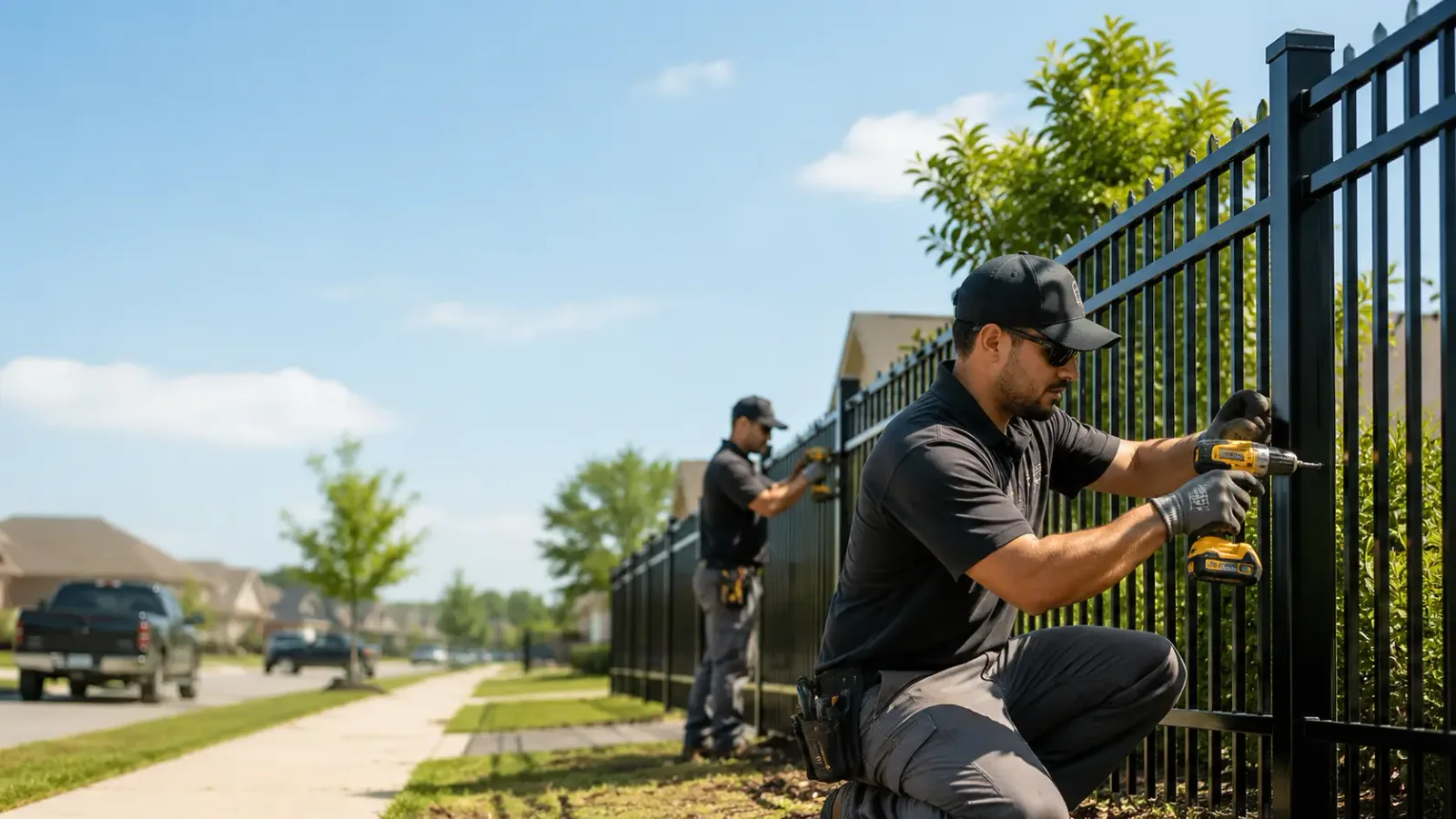 Metal Fence Installation in San Elizario, TX
